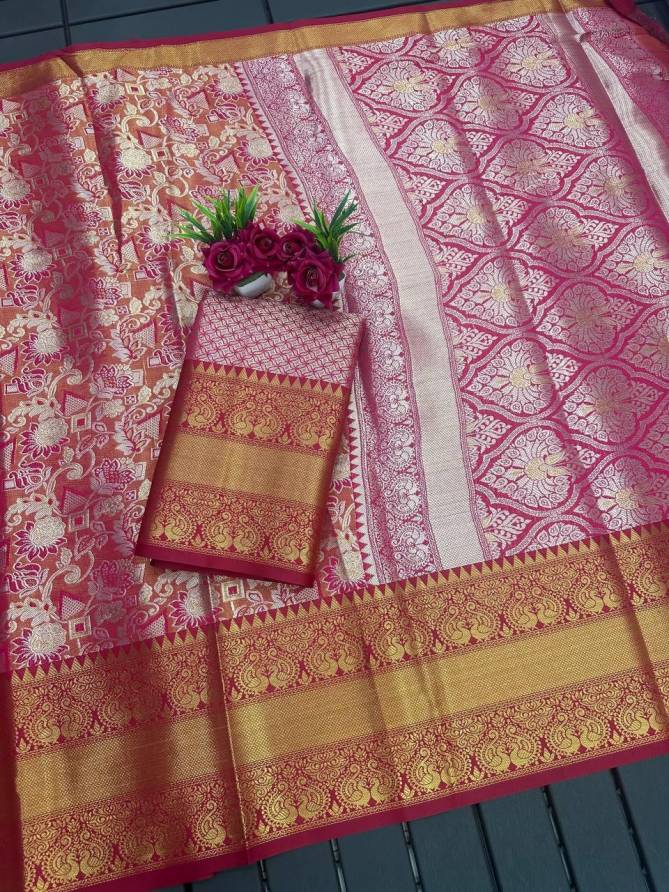 Aab Kanchipuram Handloom Silk Wedding Sarees Catalog